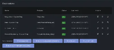 Conversions API in Matomo's dark mode